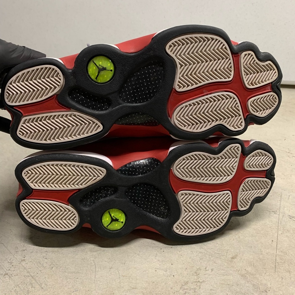 Nike Air Jordan Retro 13 XIII 'Grey Toe' 2014 Size 10.5 414571 126 - Picture 7 of 7
